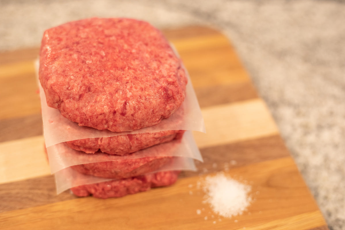 Ground Beef 6 oz. Patties Glenmary Reserve Meats