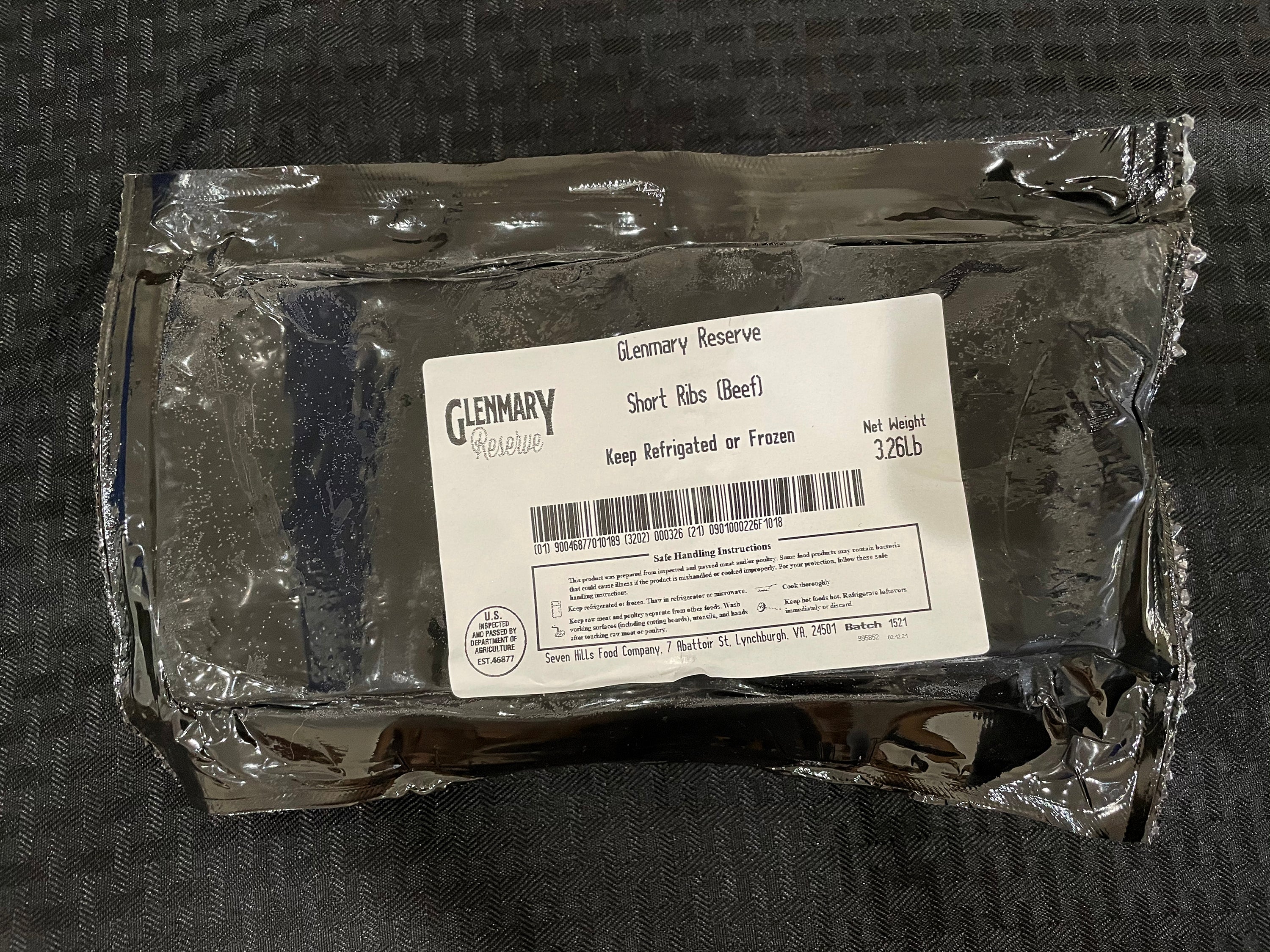 Cross Cut Short Ribs Glenmary Reserve Meats